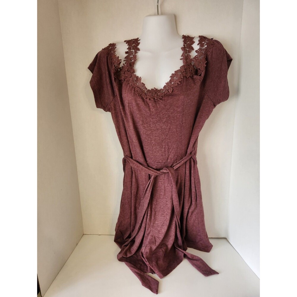 Off The Shoulder Romper With Pockets And Belt Size XXL